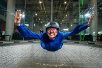 Полет в аэротрубе