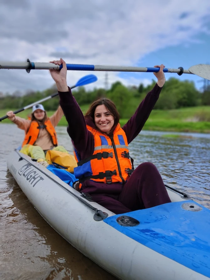 Сплав на байдарке