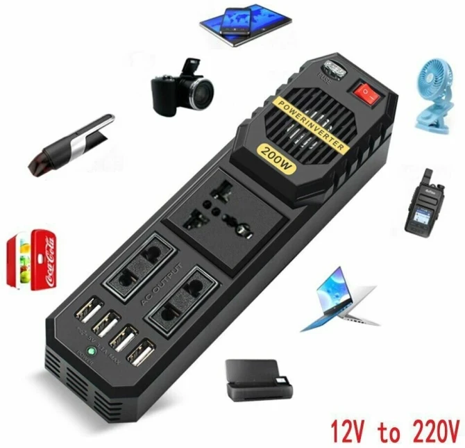 Инвертор 12V → 220V